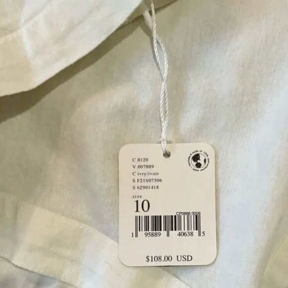 Free People Sz 10 Boho JULIETTE Button Front Button Closure Maxi Skirt MSRP 108 - Picture 7 of 11